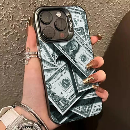 Cool Dollars Coverage Banknote Design Soft Phone Case