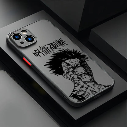Anime Black Jujutsu Kaisens Phone Case iPhone
