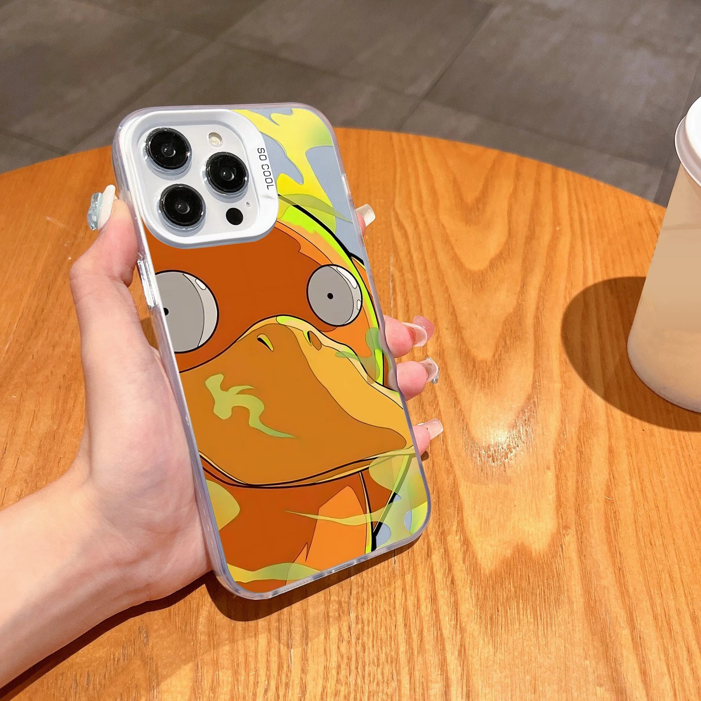 Anime Pokemons Gengars Pikachus Phone Case For iPhone