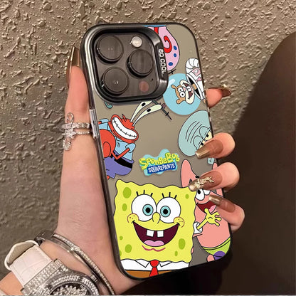 SpongeBob Patrick Star Hard Phone Case For iPhone