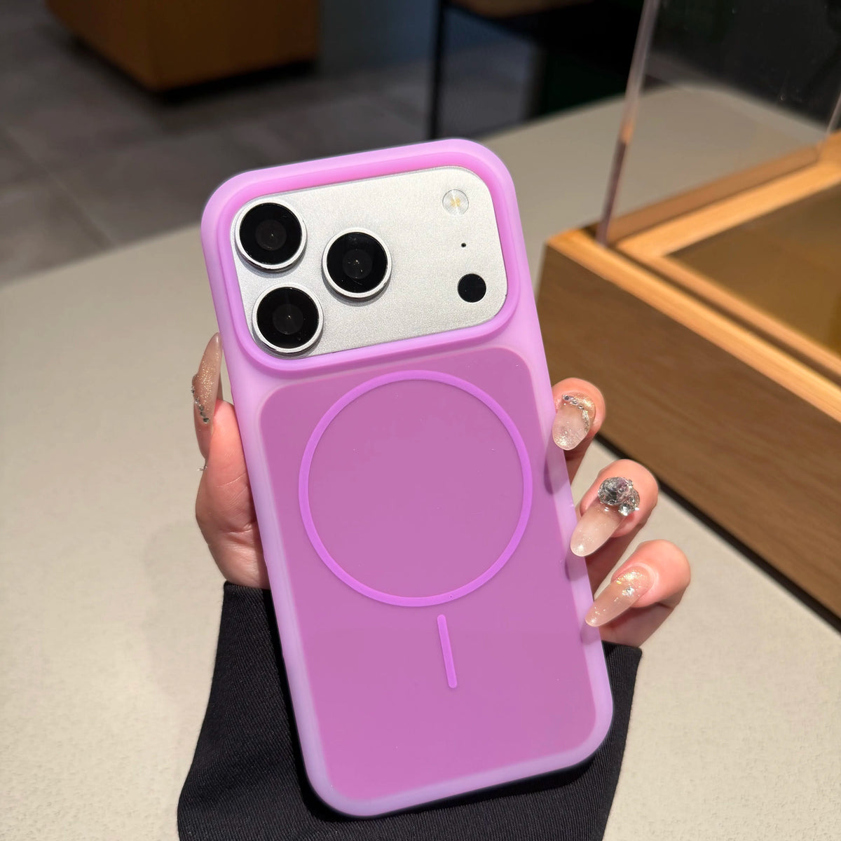 For Magsafe Candy Color Matte Case  For iPhone