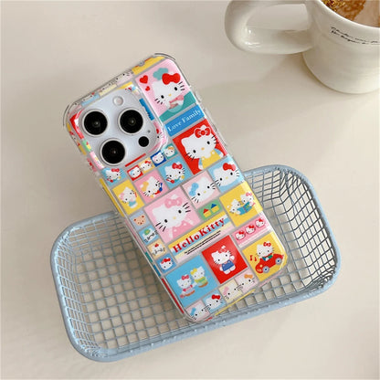 Funny Cute Happy Hellokitty Phone Case For iPhone