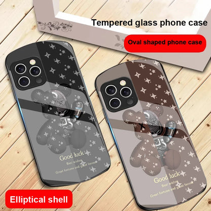 Brown Machine Bear For iPhone