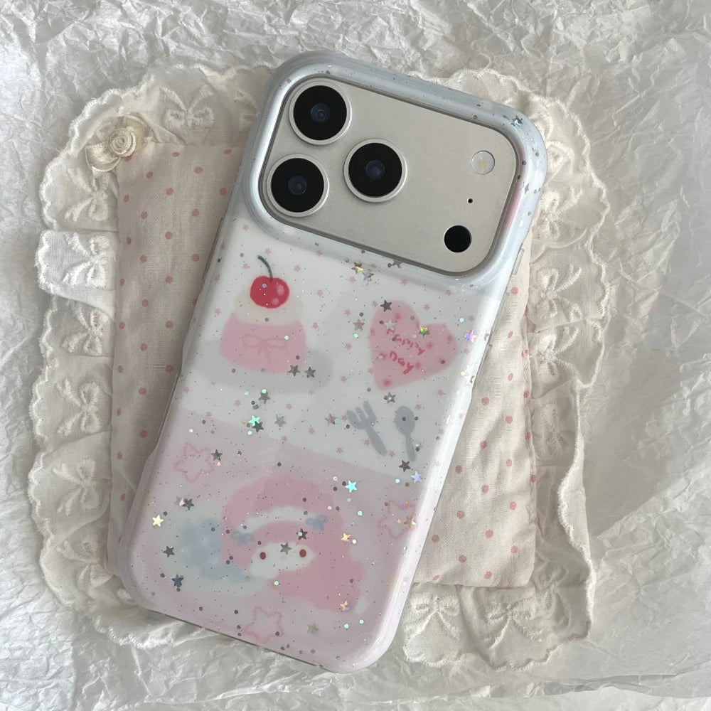 Cute Pink Melody Lambs Hot Sale Phone Case For iPhone