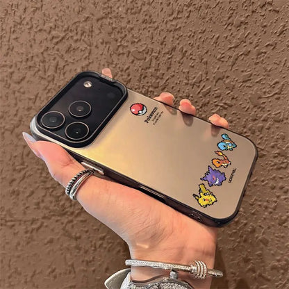 Cute Pixel Pokemon Pattern Phone Case For iPhone