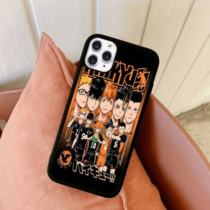 Haikyuu Karasuno Volleyball Anime Phone Case For iPhone