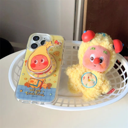 Kawaii Cartoon Star Magnetic Phone Case For iPhone