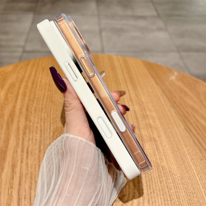 Acrylic Magnetic Translucent Wireless Charging Case For iPhone