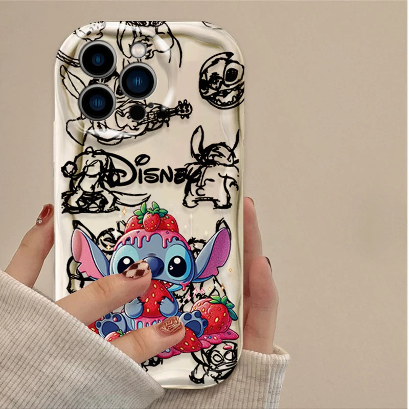 Cartoon Stitch Phone Case For iPhone