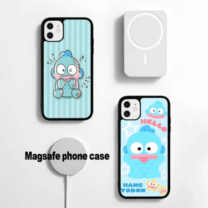 Cute Cartoon Hangyodon Phone Case Magnetic Case For iPhone