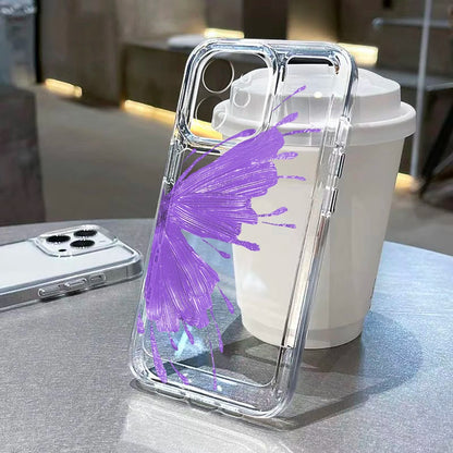 Oil Painting Purple Flower Phone Case