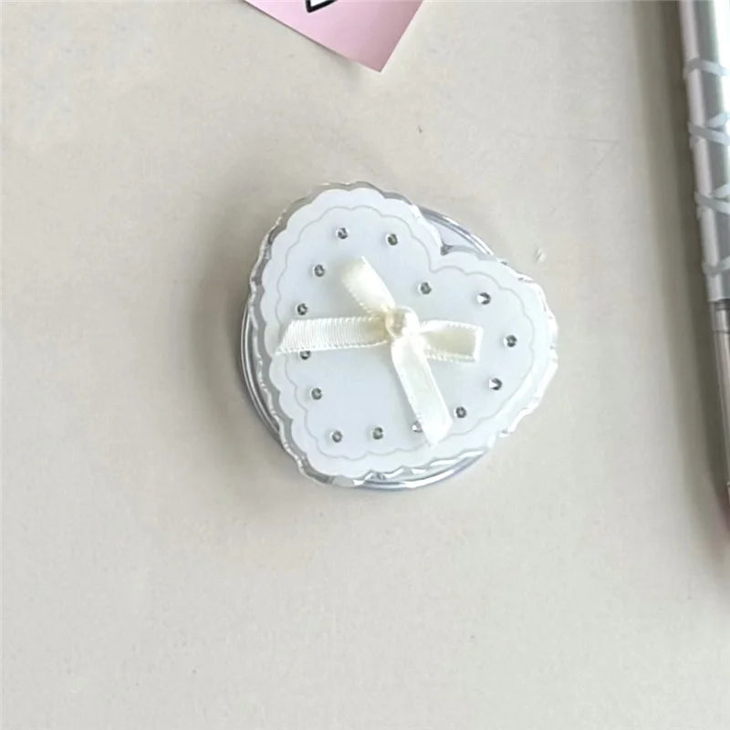 Cute White Flower Bowkont Magnetic Phone Case