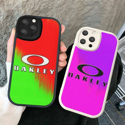 Oakley Design Art Phone Case Hard Leather For iPhone