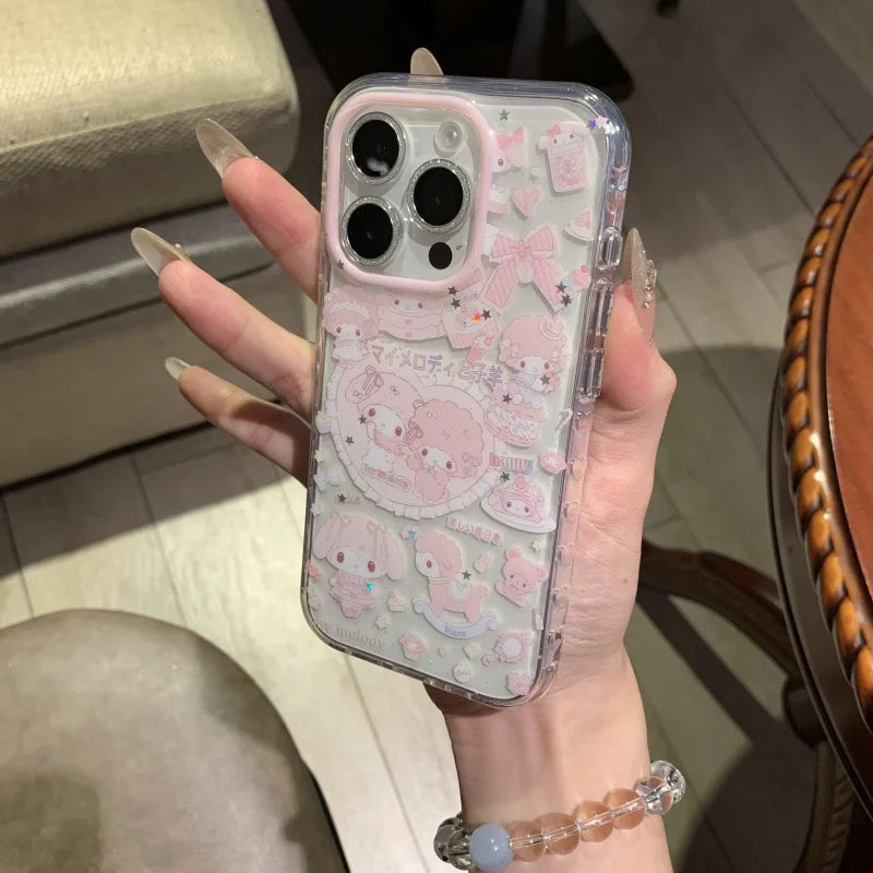 Cute Cartoon Gemini Lamb My Melody Phone Case