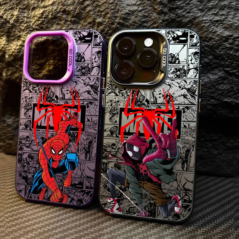 Marvel Spiderman Miles Morales Gwen Phone Case For iPhone