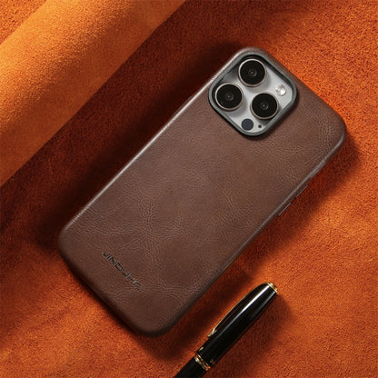 Luxury Ultra Thin Slim Leather For Magsafe Phone Case For iPhone