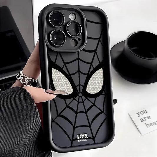 Marvel Spider Man Plain Multistep TPU Phone Case For iPhone