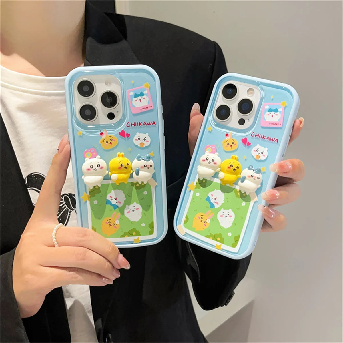 Cute 3D Rabbit Cartoon Phone Case For iPhone