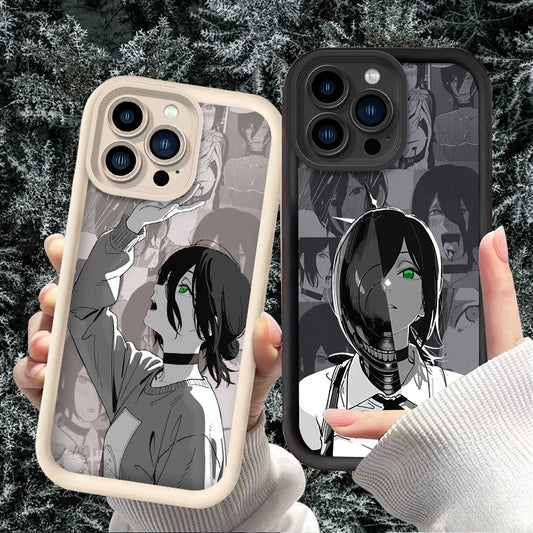 Anime Chainsaw Man Reze Phone Case For iPhone