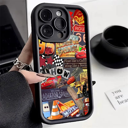 Disney Lightning McQueen 95 Phone Case For iPhone