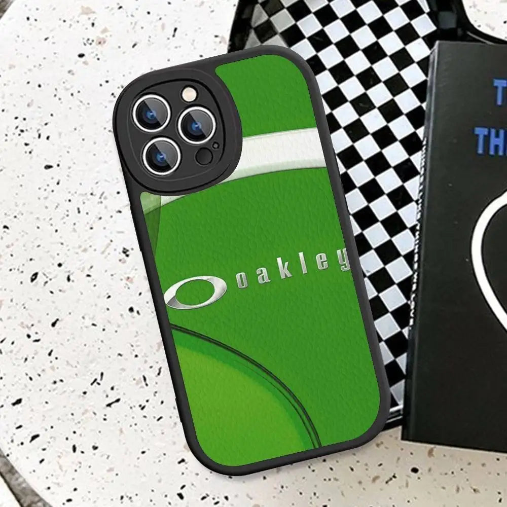 Oakley Design Art Phone Case Hard Leather For iPhone