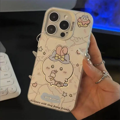Anime Chiikawa Hachiware Usach Mobile Phone Case Cute Applicable For iPhone