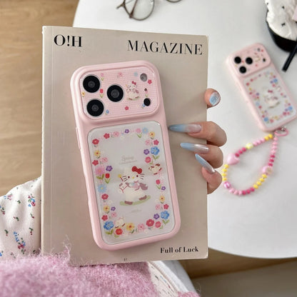 Cute Luxury Spring Blossom Trojan Kitty Hot Sale Phone Case For iPhone
