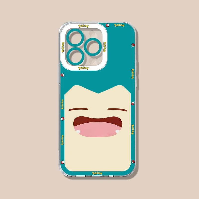 Pikachu Gengar Charmander Squirtle Cute Case For iPhone