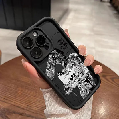 Anime Chainsaw Man Shockproof Phone Case For iPhone