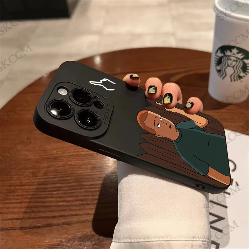 Funny Cartoon Man Phone Case For iPhone