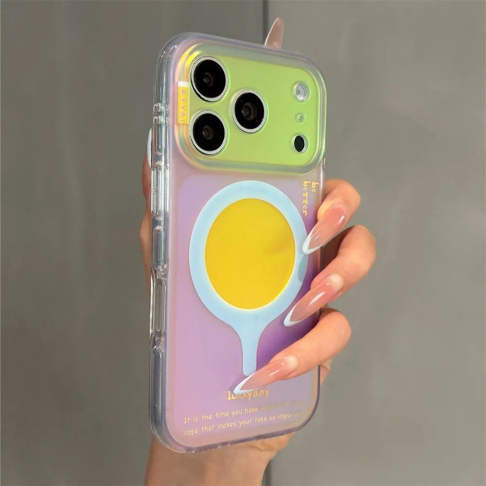 Aurora Gradient For Magsafe Matte Case  For iPhone