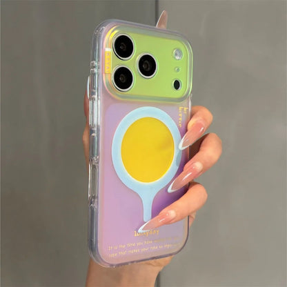Aurora Gradient For Magsafe Matte Case  For iPhone