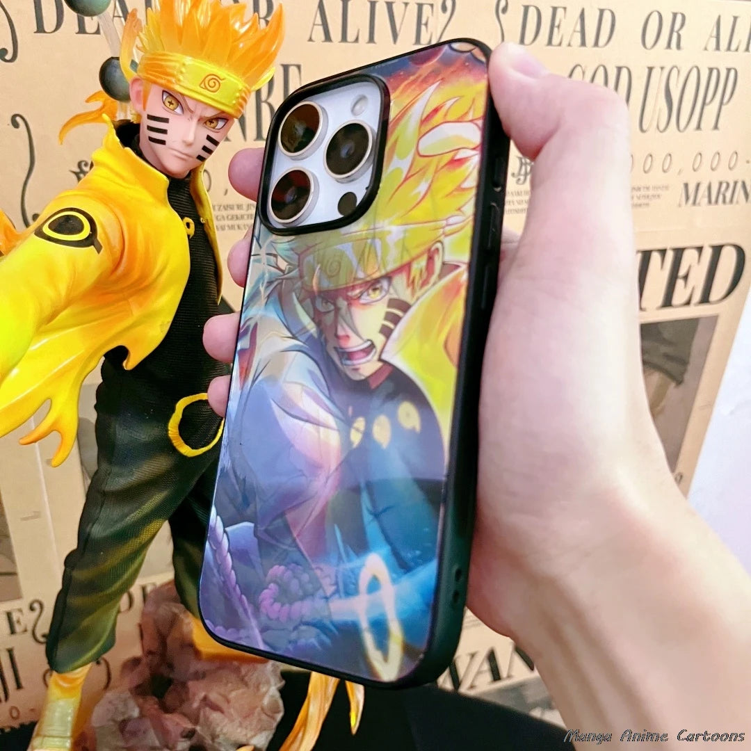 3D Grating Naruto Phone Case For iPhone