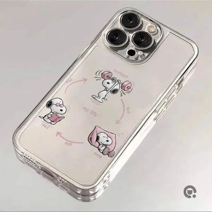 Creative Cartoon Character Snoopy Mobile Phone Case Suitable For iPhone