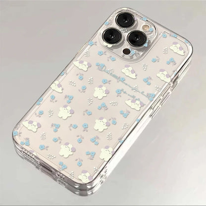 Flower bow Transparent Phone Case