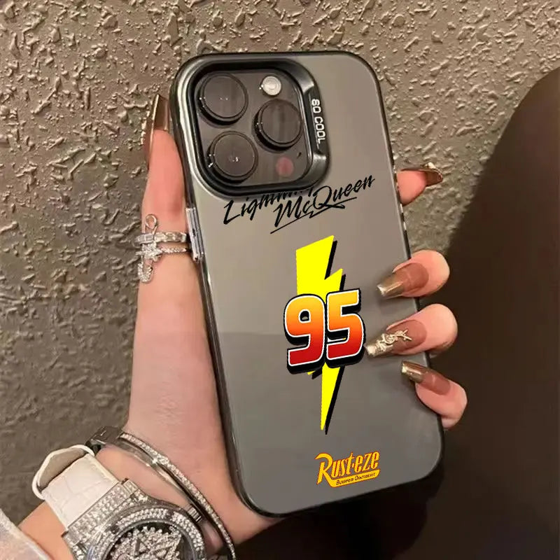 Cars Lightning Mcqueen Jackson Storm Phone Case For iPhone