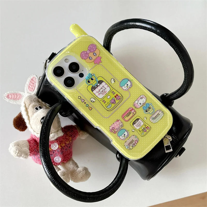 Kawaii Mobile Silicone Cute Cartoon Protective Phone Case
