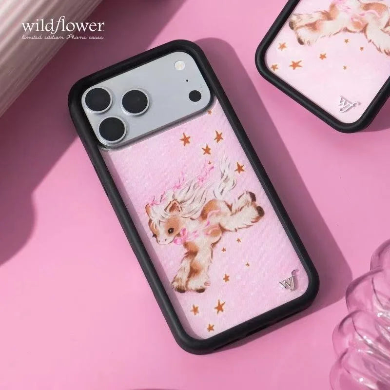 Wildflower INS Pony Dreams Phone Case For iPhone