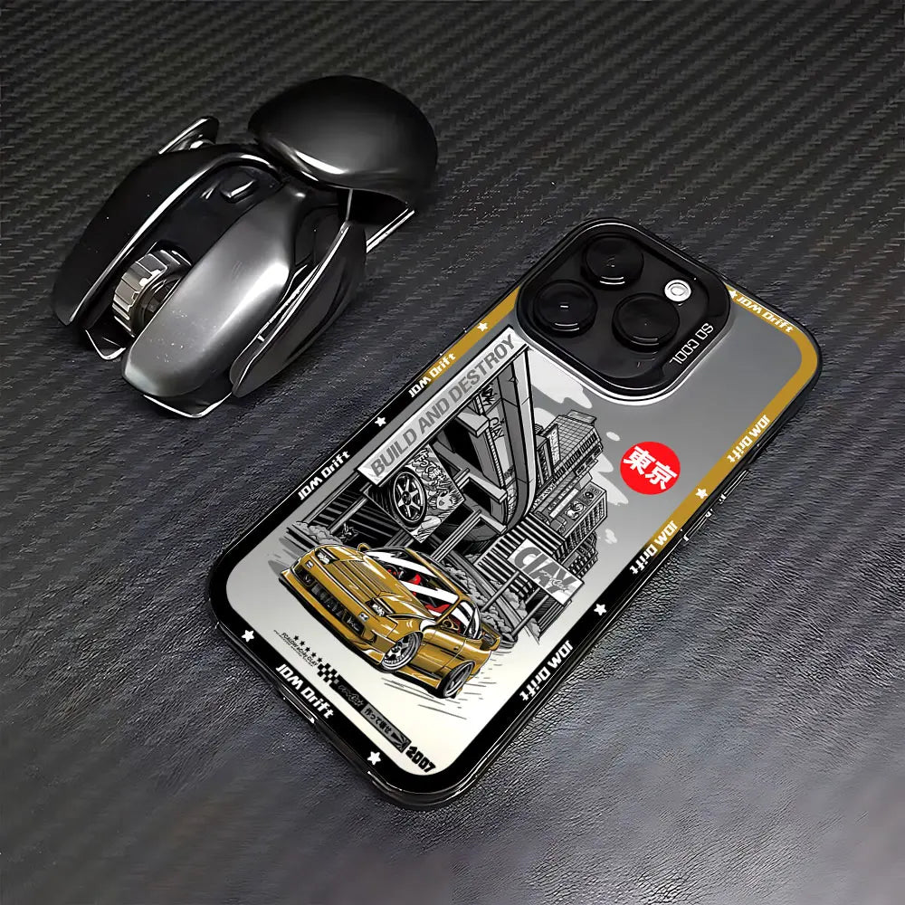 Tokyo Sports Racing JDM Drift Car Phone Case For iPhone