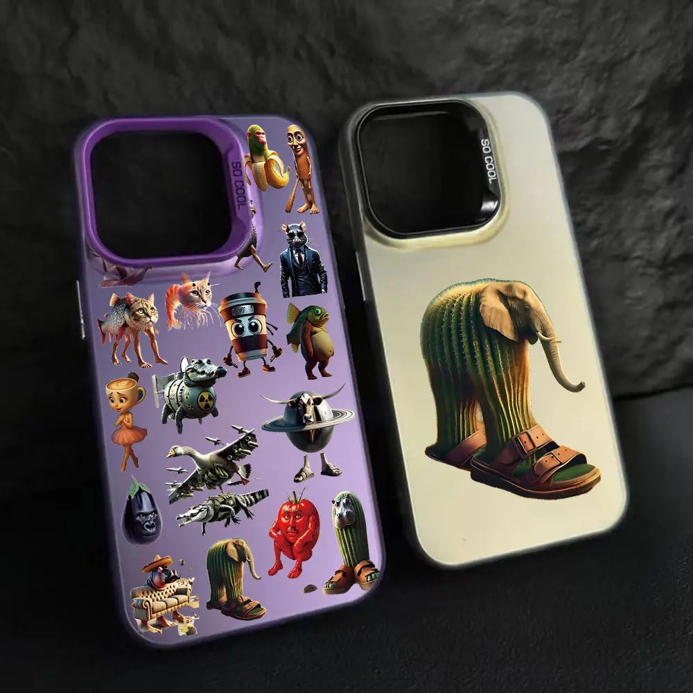 Italiano Brainrot Animal Phone Case For iPhone