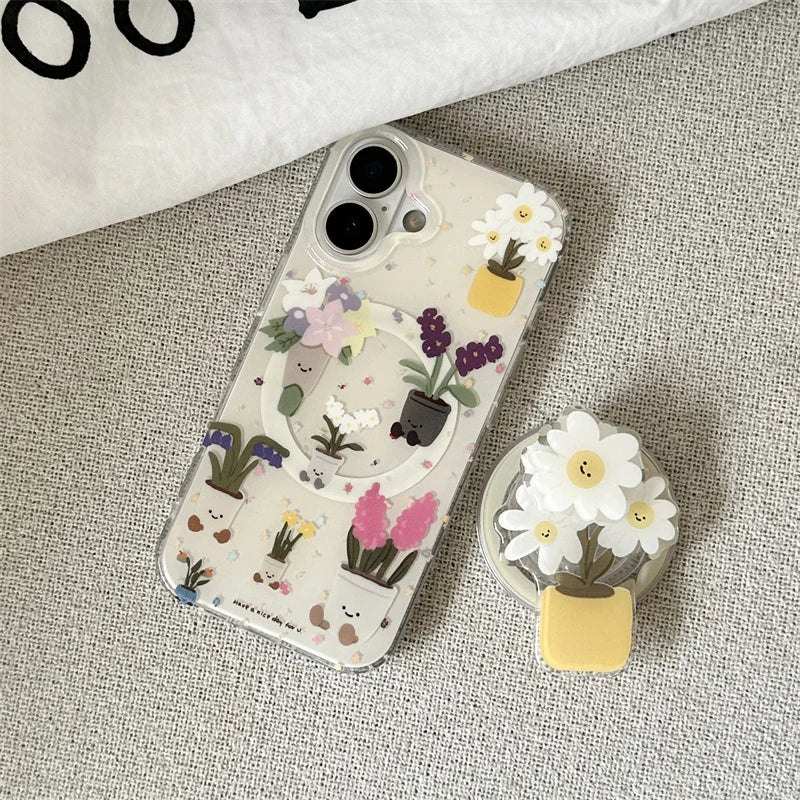 Magnetic Magsafe Stand Holder Phone Case