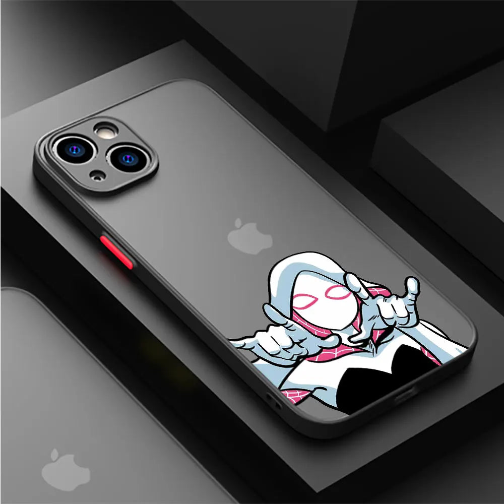 Marvel Spider Man Couple For iPhone Phone Case