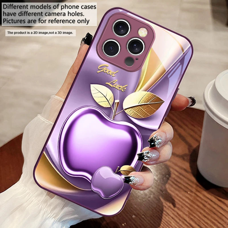 Apple Golden Leaves For iPhone