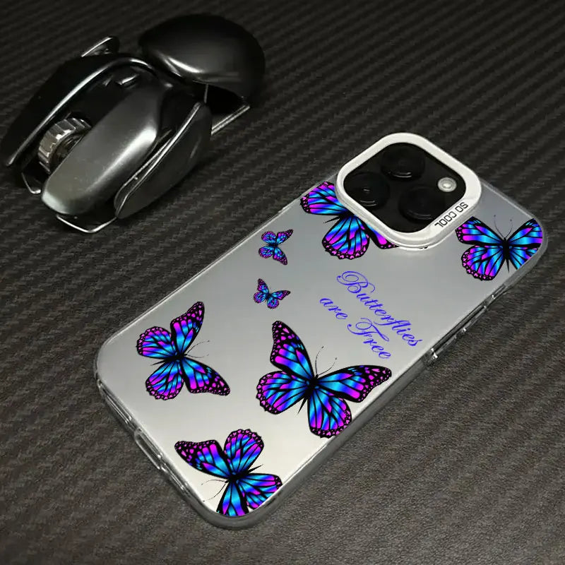 Beautiful Butterfly Painting Coque For Apple Phone Case