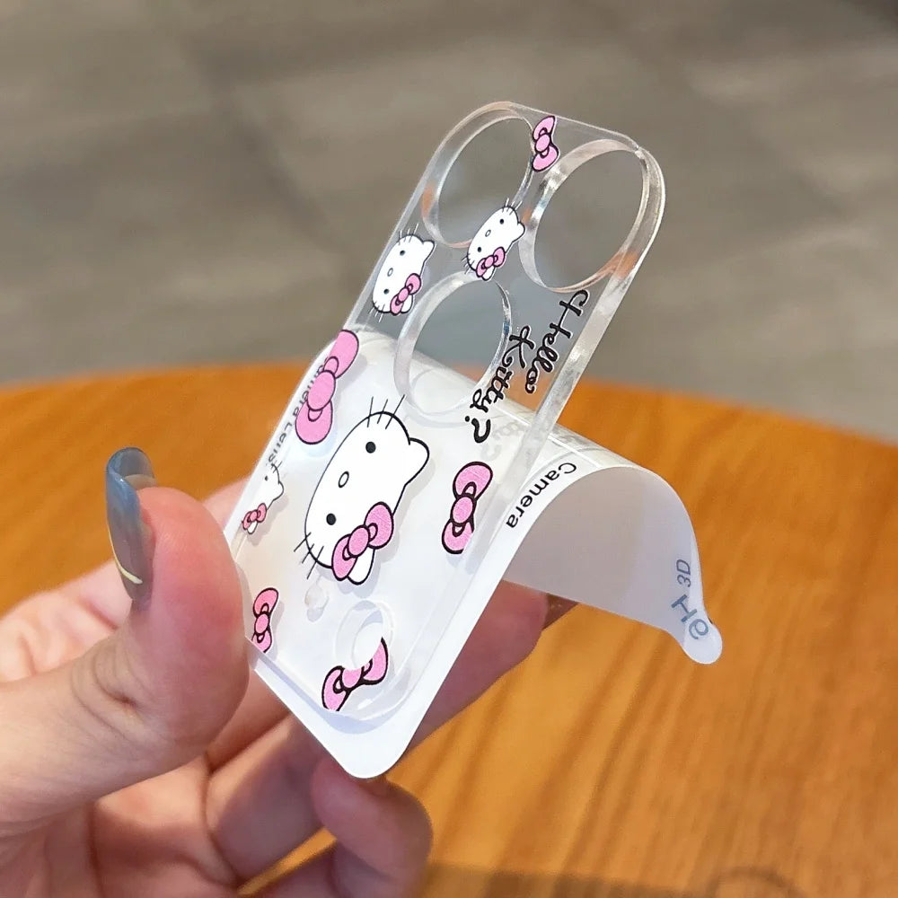 Cute Cartoon Camera Protector Lens Film For iPhone