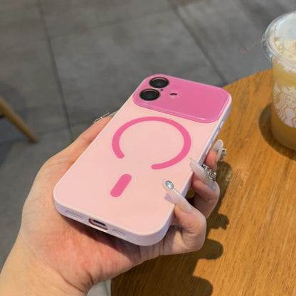 Big Window Magnetic Phone Case For iPhone