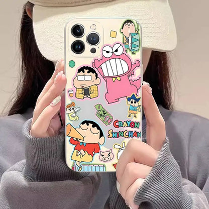Lovely Crayon ShinChan Phone Case For iPhone