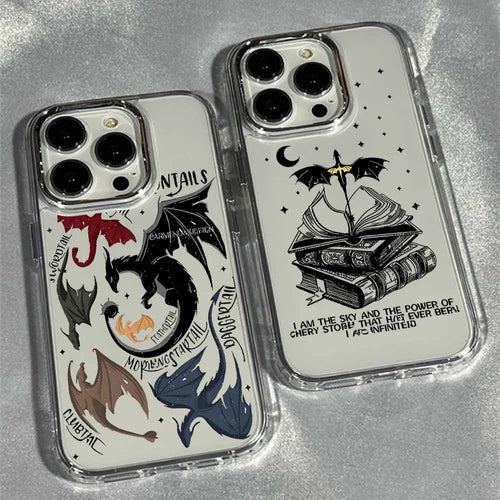 Dragon F-Fourth Wings Phone Case For iPhone