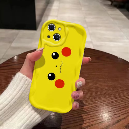 Lovely Anime Phone Case For Pokemons Psyduck iPhone