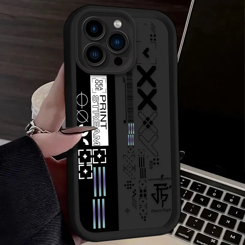 Counter Strike CS Go Hot Game Phone Case For iPhone